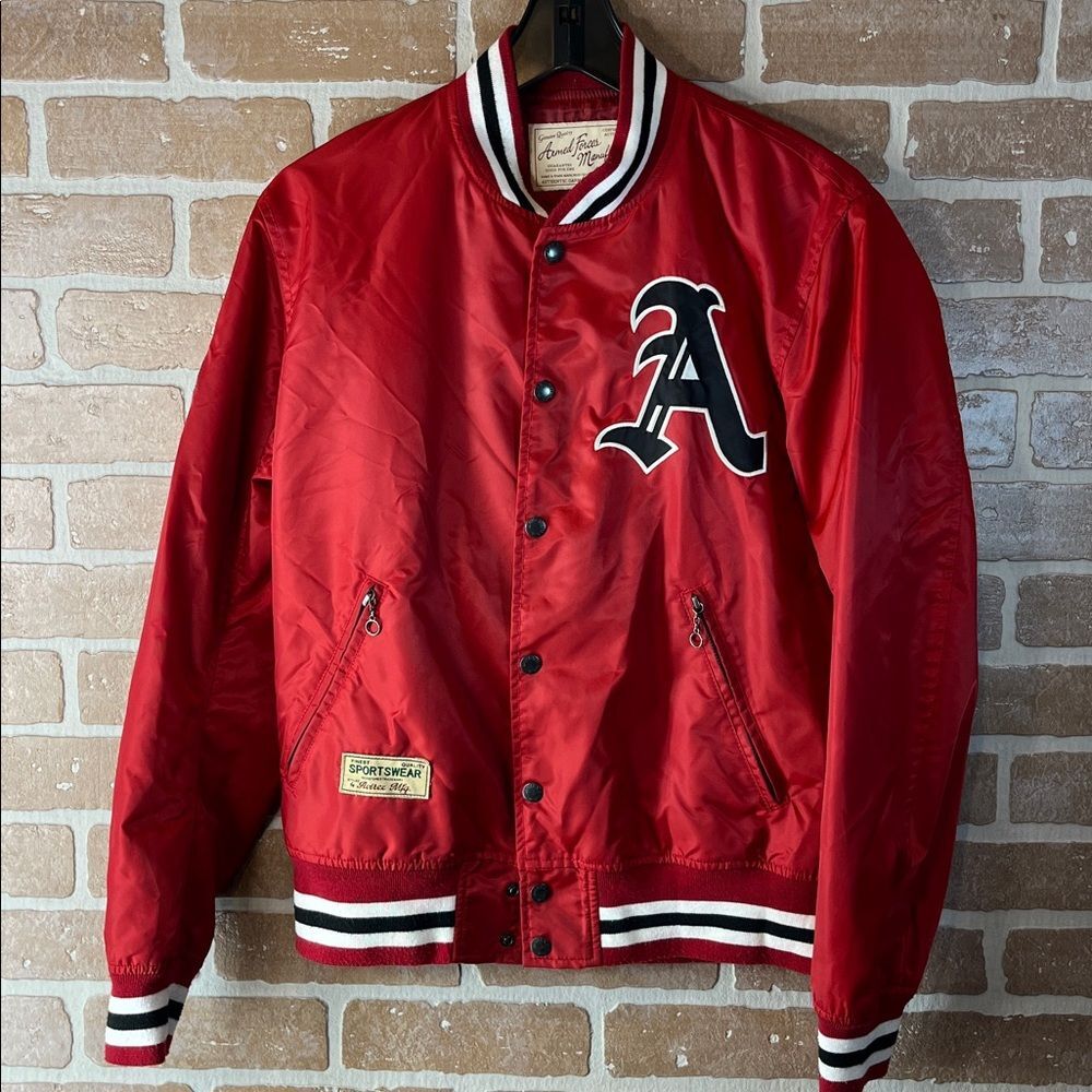 AVIREX USA Men’s JACKET satin baseball style
